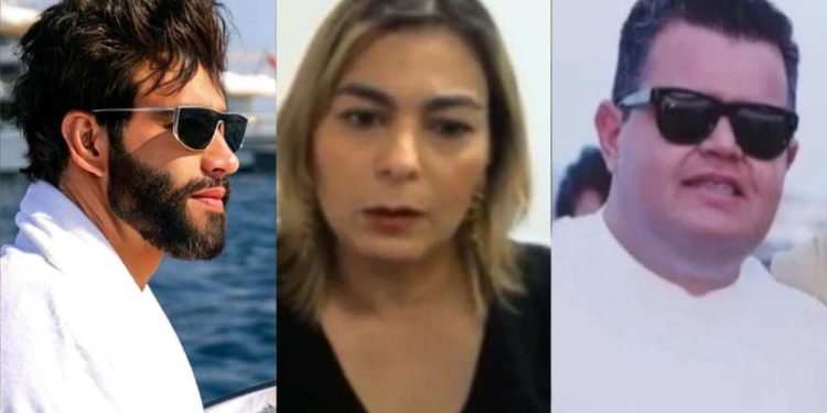 Gusttavo Lima, Andrea Calado e José André da Rocha Neto