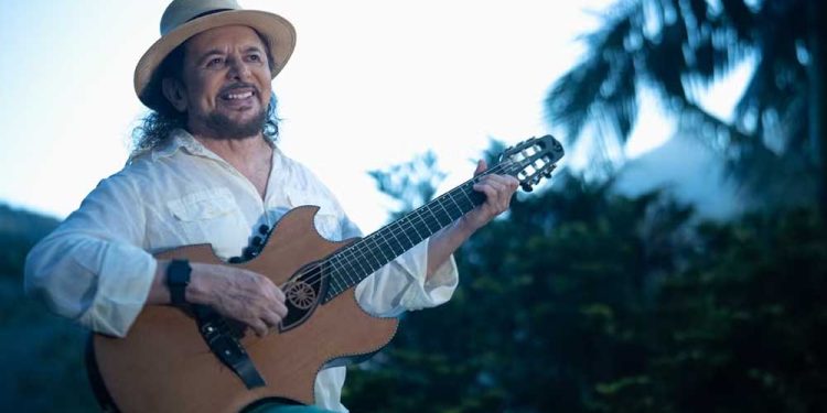 O cantor, compositor e violonista pernambucano Geraldo Azevedo