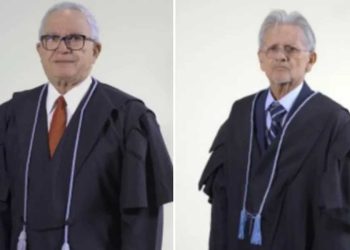 Henrique Machado e Marcus Farias, conselheiros aposentados do TCE-RR e condenados por desvio de dinheiro