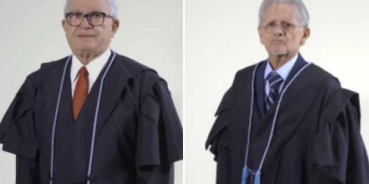 Henrique Machado e Marcus Farias, conselheiros aposentados do TCE-RR e condenados por desvio de dinheiro