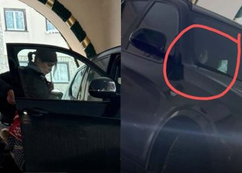 Tabata Amaral e João Campos são flagrados saindo de BMW de hotel