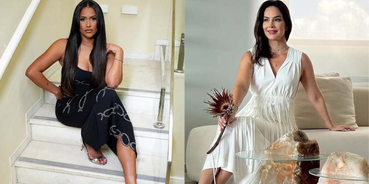 A influencer Gicely Rafaela e a arquiteta Lu Dias