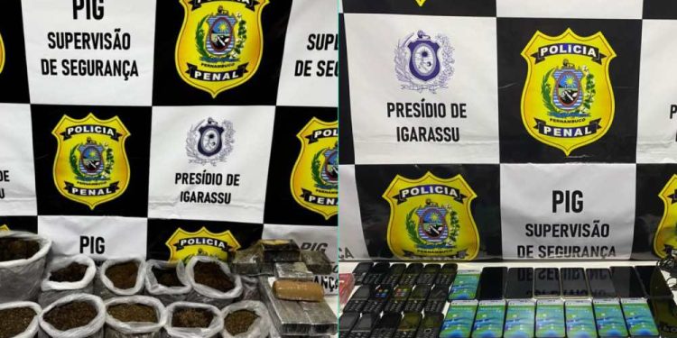 Entre as drogas apreendidas, havia maconha, crack e comprimidos alucinógenos