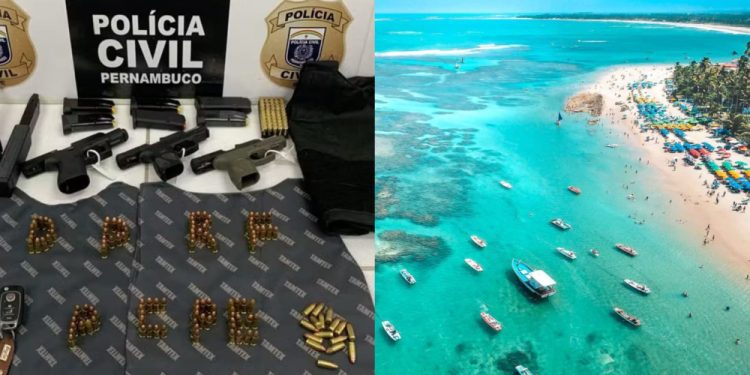 Foragido confessa à polícia posse de armas em apartamento alugado em Boa Viagem