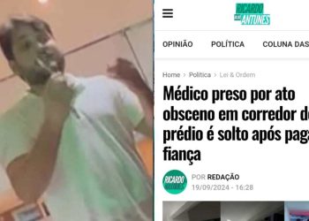 Médico é preso por ato obsceno em prédio no Recife, foi solto após pagar fiança