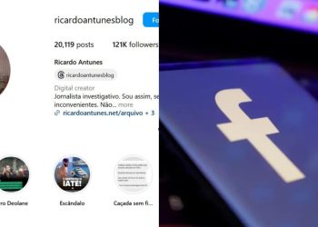 Justiça determina reativação do Instagram de jornalista Ricardo Antunes e condena Facebook a indenização de R$ 5 mil