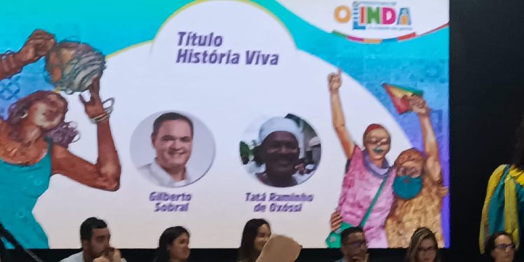 Legado de Gilberto Sobral e Tatá Raminho de Oxóssi é celebrado no lançamento do Carnaval 2025 em Olinda