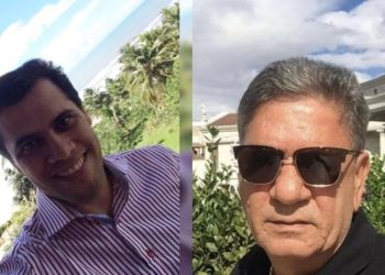 Carlos André Coelho, ex-prefeito de Santa Cruz da Vitória (BA) e o empresário Marcos Moura, conhecido como “Rei do Lixo"