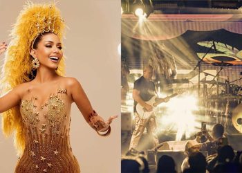 Antes do show, a cantora Priscila Senna conversou com o blog