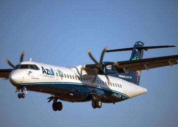 A Azul tem 33 modelos ATR-72 na sua frota
