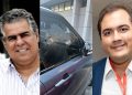 O empresário José Pinteiro e o advogado Piero Sial (esq. para dir.)