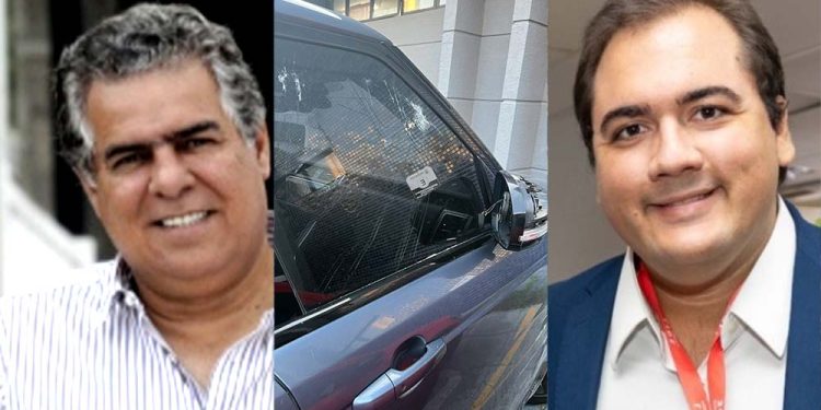 O empresário José Pinteiro e o advogado Piero Sial (esq. para dir.)