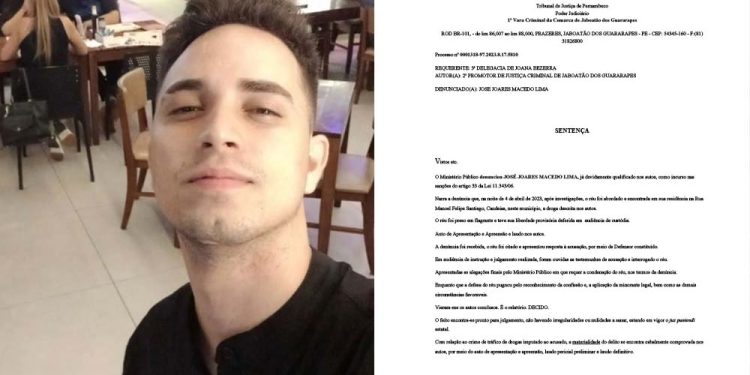 Decisão de 2024 considerou José Joares culpado por tráfico