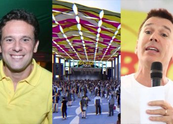 Augusto Acioli e Felipe Carreras, responsáveis pelo Caldeirão da Folia