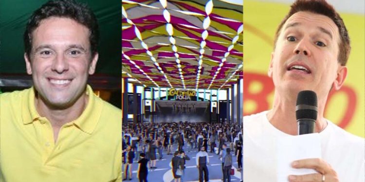 Augusto Acioli e Felipe Carreras, responsáveis pelo Caldeirão da Folia