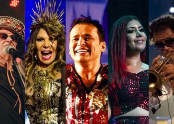 Alceu Valença, Elba Ramalho, Almir Rouche, Priscila Senna e Maestro Forró