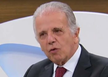Ministro da Defesa, José Múcio,durante o Roda Viva, da TV Cultura