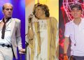Ney Matogrosso, Alcione e João Gomes (da esq. para dir.)