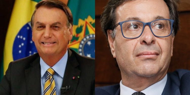 Ex-presidente Jair Bolsonaro (PL) e o ex-ministro Gilson Machado (PL)