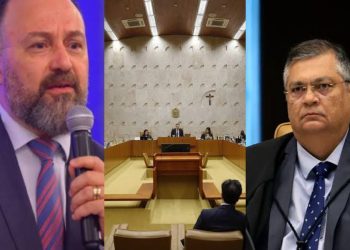 O advogado Melillo Dinis (esq.) e o juiz Flávio Dino (dir.)