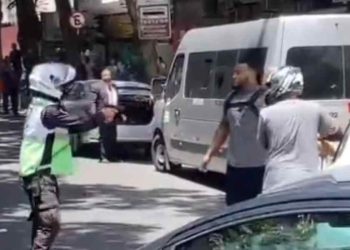 Tentativa de agressão a idoso termina com intervenção policial