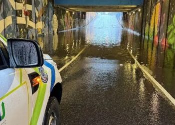 Chuvas Fortes interditam túnel Josué de Castro no Recife