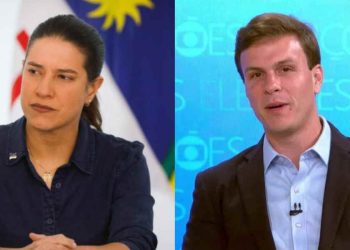 A atual governadora de Pernambuco Raquel Lyra e o deputado Miguel Coelho