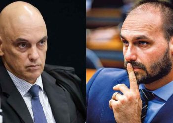 Eduardo Bolsonaro se afasta da Câmara dos Deputados e diz que Brasil vive 'período de exceção'