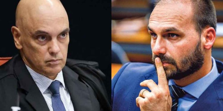 Eduardo Bolsonaro se afasta da Câmara dos Deputados e diz que Brasil vive 'período de exceção'