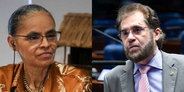 Senador Plínio Valério justifica declaração sobre Ministra Marina Silva como 'brincadeira'