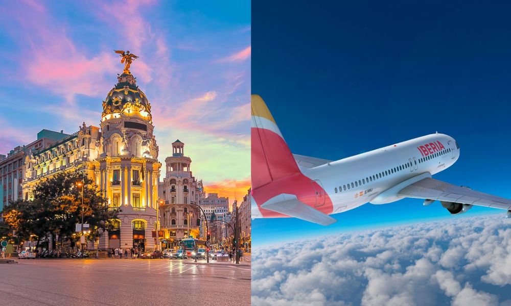 Iberia liga NE a Espanha com voos no próximo mês de junho