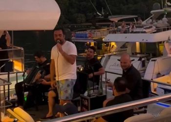 Festa reuniu no governador Cláudio Castro (PL), e o ministro do Turismo de Lula, Celso Sabino (União Brasil)