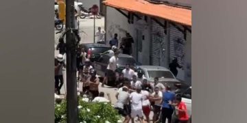 Decisão nem começou, mas a confusão já tomou conta das ruas de Fortaleza