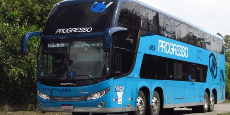 A Progresso diz que está investindo R$ 80 milhões na montagem de 40 ônibus de dois andares