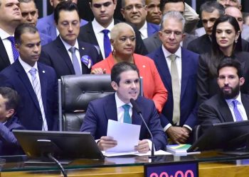 O deputado Hugo Motta, presidente da Câmara dos Deputados