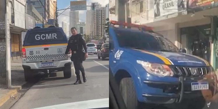 Guarda Civil usa viatura oficial, para fins pessoais