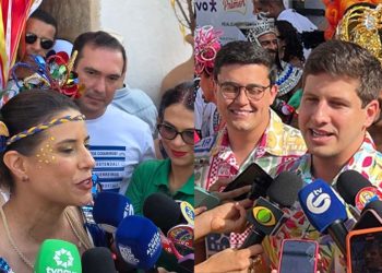 João Campos chegou cedo e saiu antes de encontrar Raquel Lyra