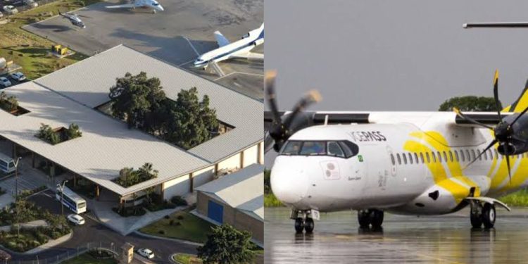 A empresa Voepass operava dois voos diários para Fernando de Noronha