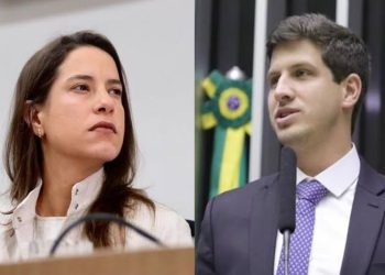 Governadora Raquel Lyra (PSD) e o Prefeito João Campos (PSB)