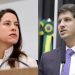 Governadora Raquel Lyra (PSD) e o Prefeito João Campos (PSB)