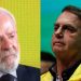 Instituto PoderData mostra rejeição de Lula maior que a de Bolsonaro