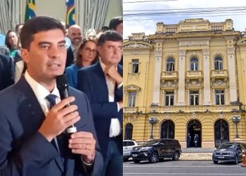 Kaio Maniçoba (PP) tomou posse em cerimônia no Palácio