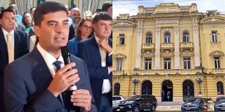 Kaio Maniçoba (PP) tomou posse em cerimônia no Palácio