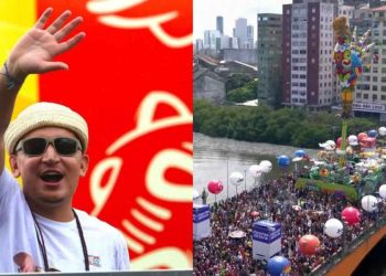 Após Marco Zero, João Campos e Tabata seguem programação no Galo da Madrugada