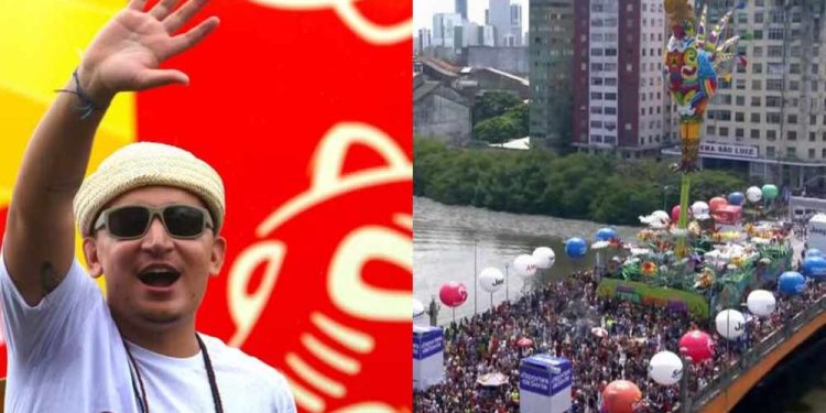 Após Marco Zero, João Campos e Tabata seguem programação no Galo da Madrugada