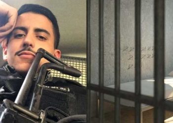 O PM João Gabriel Tenório está preso desde agosto do ano passado