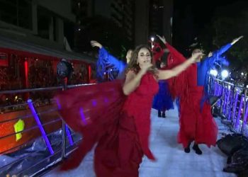 Daniela Mercury e Tony Salles se desentendem ao vivo em Salvador