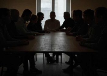 Uma mesa, 10 pessoas e opiniões parecida