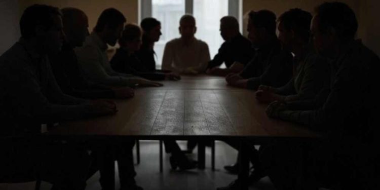 Uma mesa, 10 pessoas e opiniões parecida