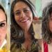 Da esq para dir. Raquel de Souza Lopes, Rosana Maciel Gomes e Michely Paiva Alves